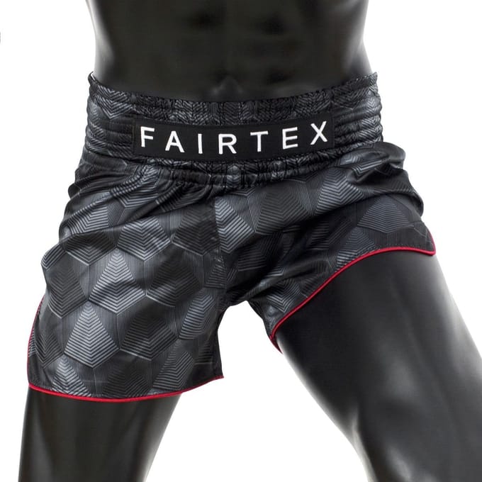 Fairtex BS1901 Muay Thai Shorts - Stealth - Zwart S