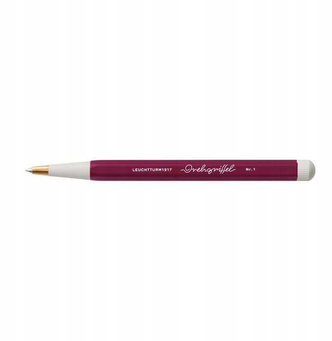 Leuchtturm1917 roterende pen balpen Port Red - Red Dot Design Award gewonnen