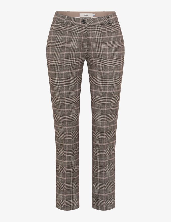 Brax Dames Chino  Style MARON S DESERT, bruin, maat 36