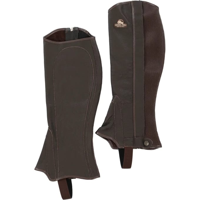 Mini-chaps van soepel leer Acavallo