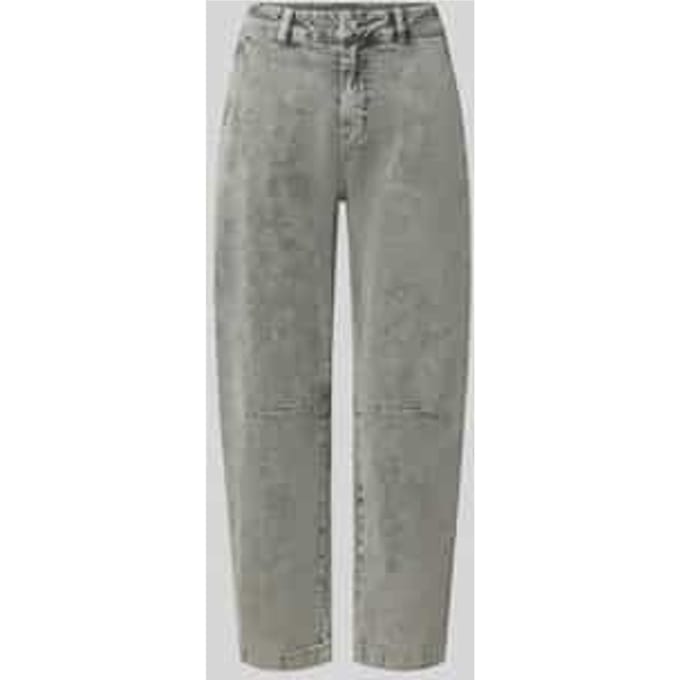 barrel fit corduroy broek van katoenmix