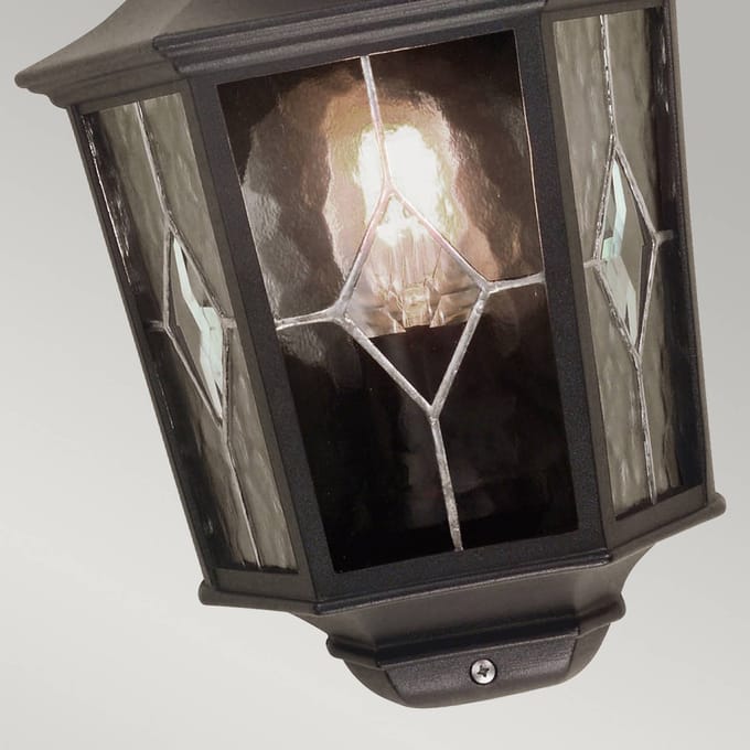 Elstead Lighting LED Buitenlamp Norfolk | 1X E27 Max 60W | IP44 | Dimbaar | Black