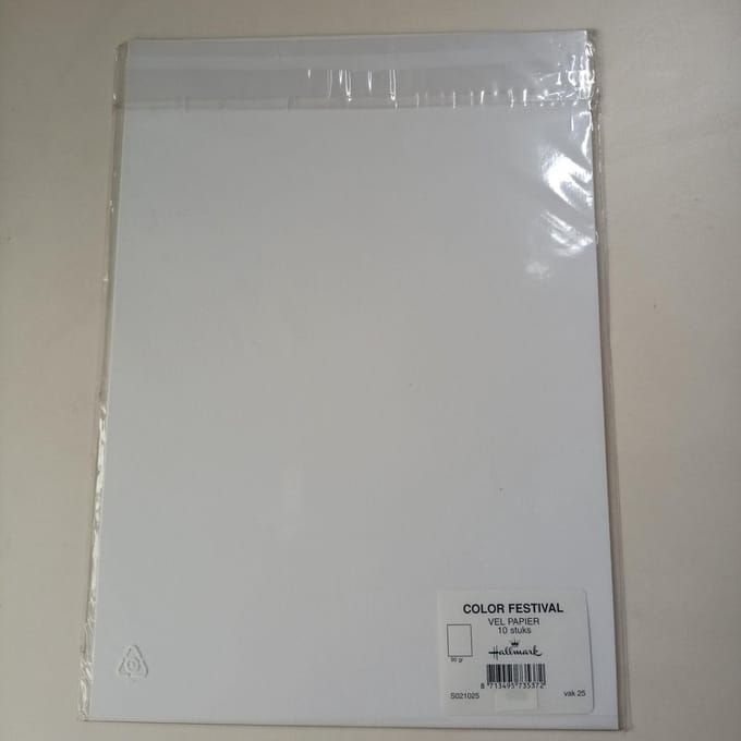 Hallmark Papier A4 | Wit | 90 grams | 10 vel (S021025)
