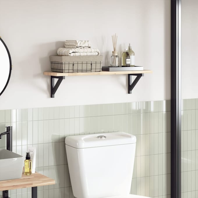 vidaXL Tafelblad rechthoekig 80x20x2 cm massief acaciahout