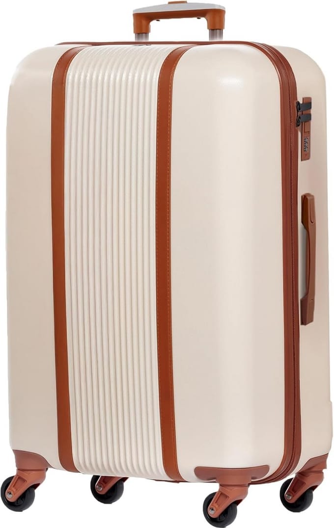 Hardcase Koffer - Reiskoffer Spinner - Veilig Reizen - Dure-Flex ABS Materiaal - 65 x 42 x 25 cm