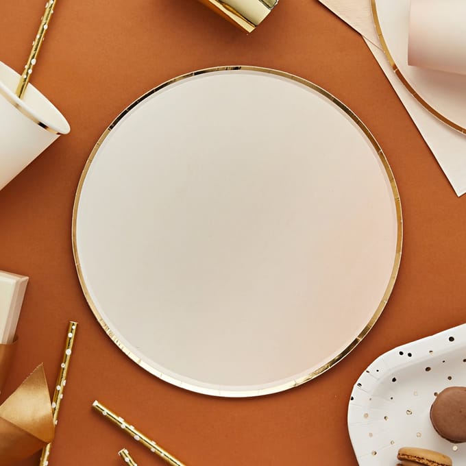 Goud & Perzik Ombre