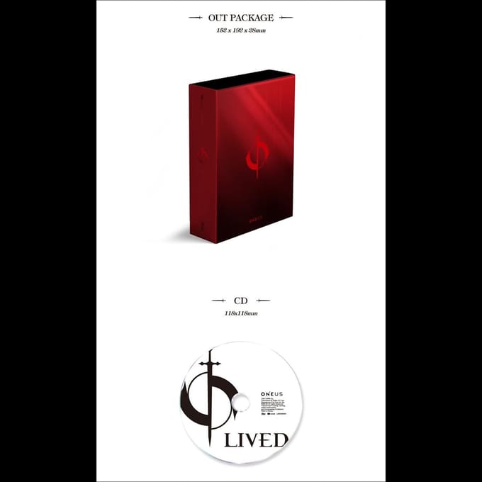 ONEUS [LIVED] 4e mini-album 1EA brown