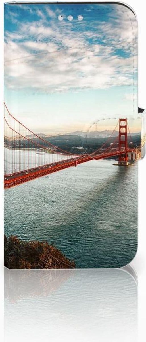 Samsung Galaxy S7 Flip Cover Golden Gate Bridge