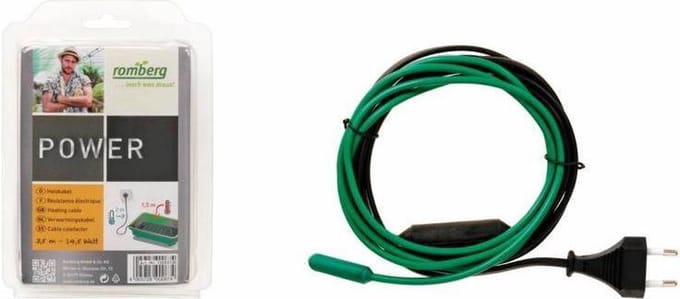 Romberg Verwarmings kabel S 3,5 mtr (1,5mtr verwarmd)