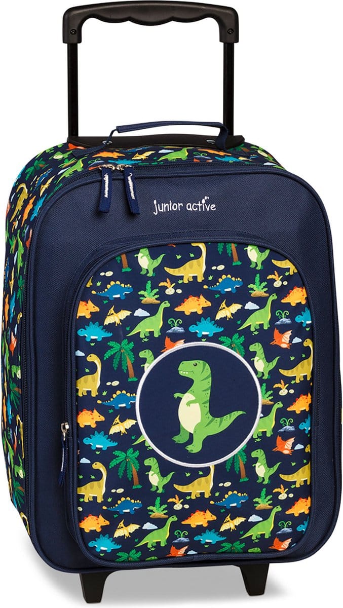 Fabrizio Trolley, Dinosaurus - 42 x 32 x 16/21 cm - Polyester