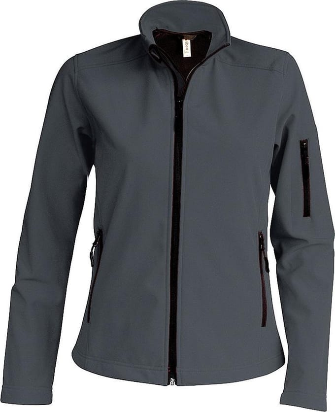 Kariban Dames/dames Soft Shell-jas (Titanium)