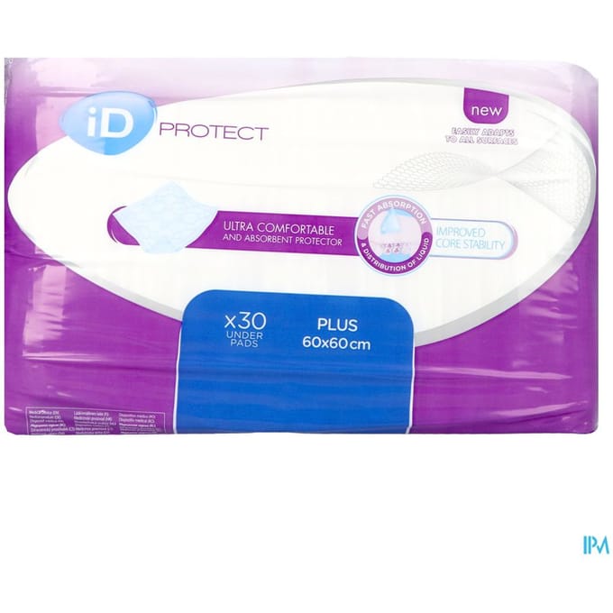 ID Expert Protect Plus 60 x 60 cm - 1 pak van 30 stuks