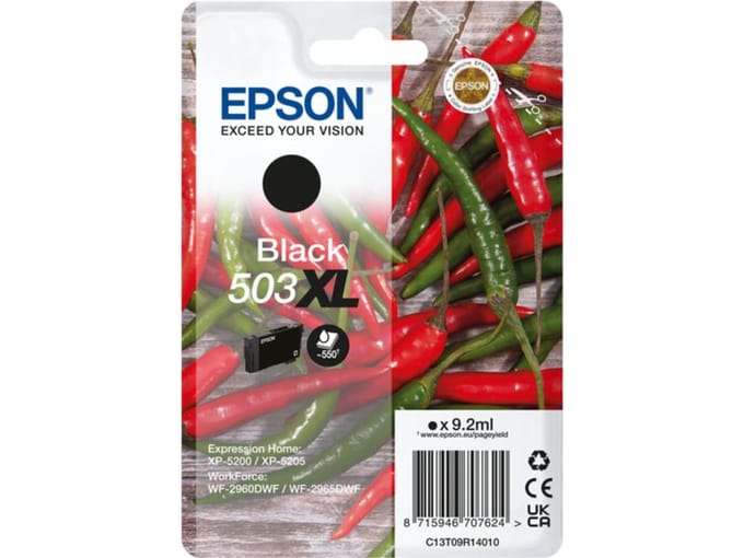 Epson 503XL Singlepack - XL - black - original - ink cartridge