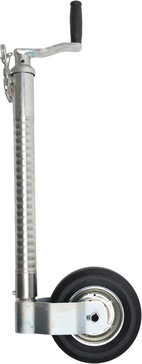 Type Ifor Williams neuswiel - 48 mm - geribbeld - draagvermogen: 250 kg - stalen velg