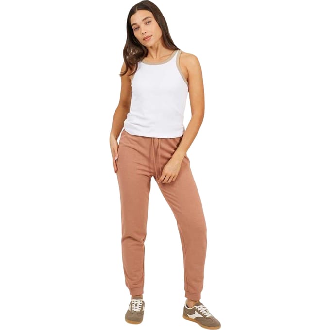 Brave Soul Dames/dames Skinny Joggingbroek (Taupe)