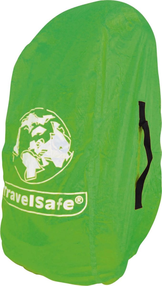 Travelsafe Combipack Cover - Medium tot 55 L - Fluo Groen