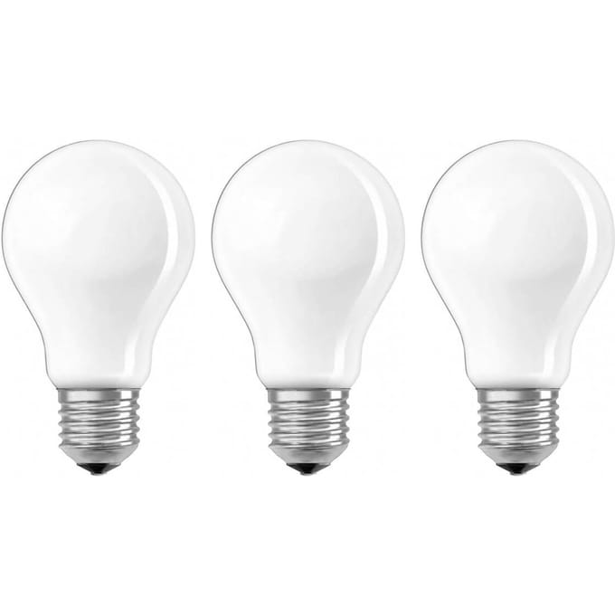 Osram Ledlamp Peertje Led Base - D6cm - Warm Wit - E27 - 7w - 3 Stuks