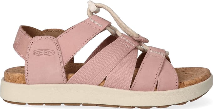 Keen - Elle Mixed Strap Dames Sandalen Fawn/Birch - Maat 37