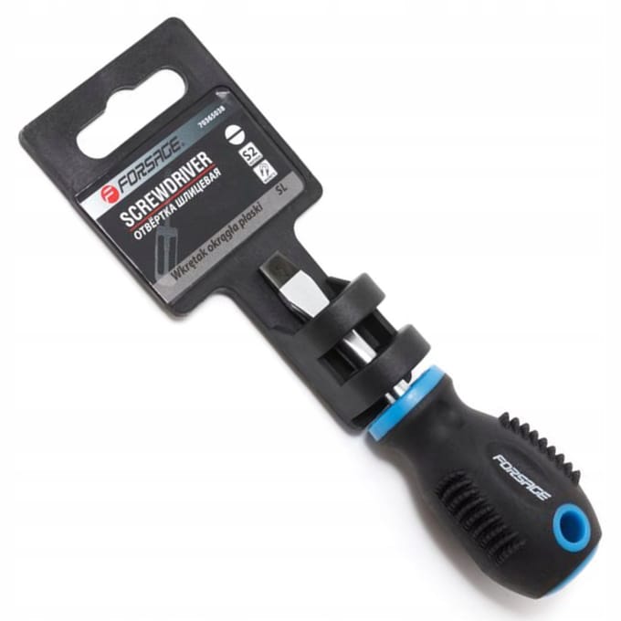 Forsage Platkopschroevendraaier SL5.5x30mm CR-V Staal