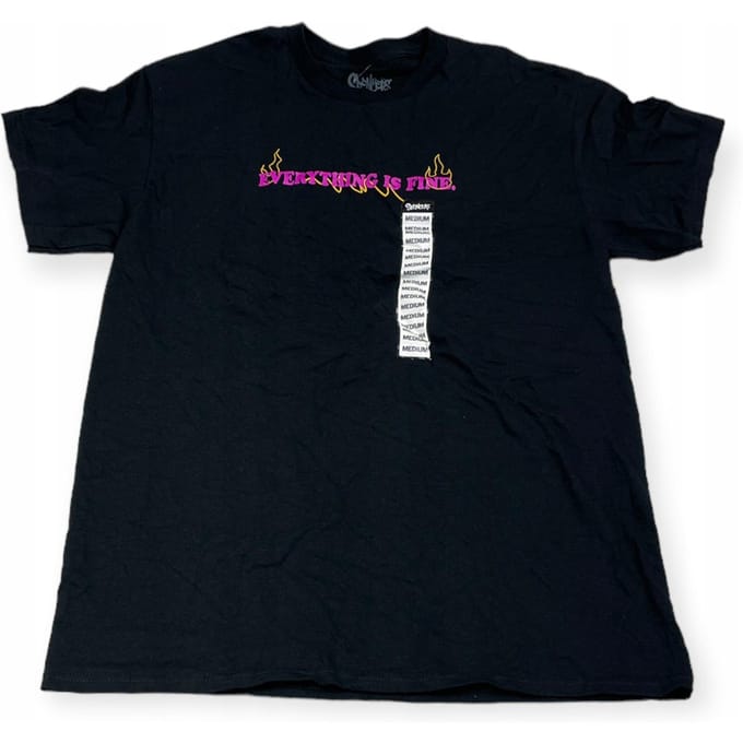 T-shirt col rond homme SPENCER'S SINCE 1947 M black