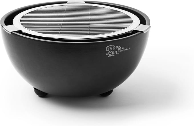 GreenPan Chop & Grill - Tafelbarbecue - Houtskoolbarbecue - 28cm
