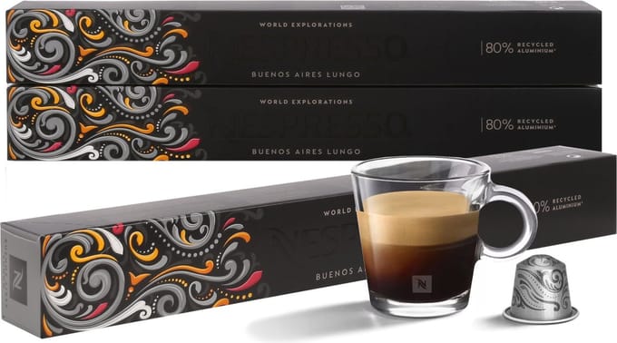 Buenos Aires Lungo Smaak Koffiecapsules NESPRESSO
