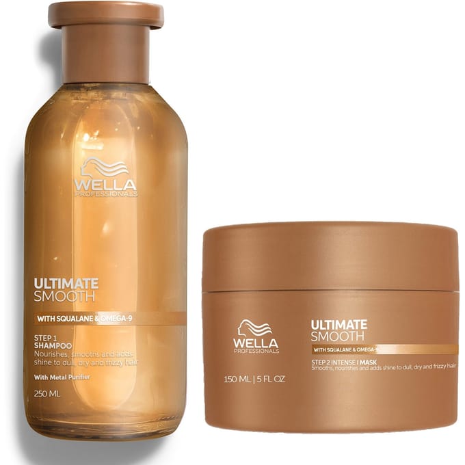 Wella Professionals Ultimate Smooth Masker - Haarmasker voor Droog & Pluizig Haar - 150 ml