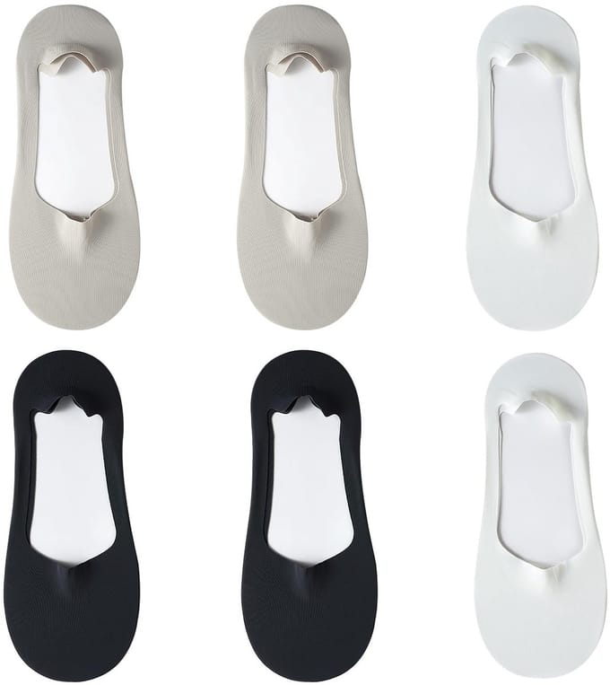 Dailygoods- Herensokken Onzichtbaar - Verpakking van 6 - Maat 39-44