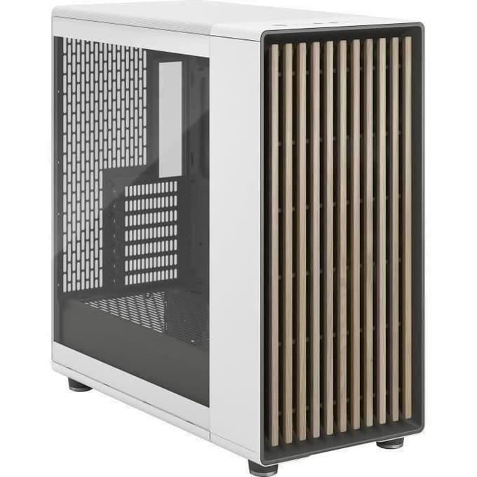 Fractal Design North XL TG - Chalk White - Case - Miditower - Wit