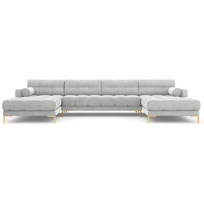 U-hoekbank Bali velvet | Cosmopolitan Design