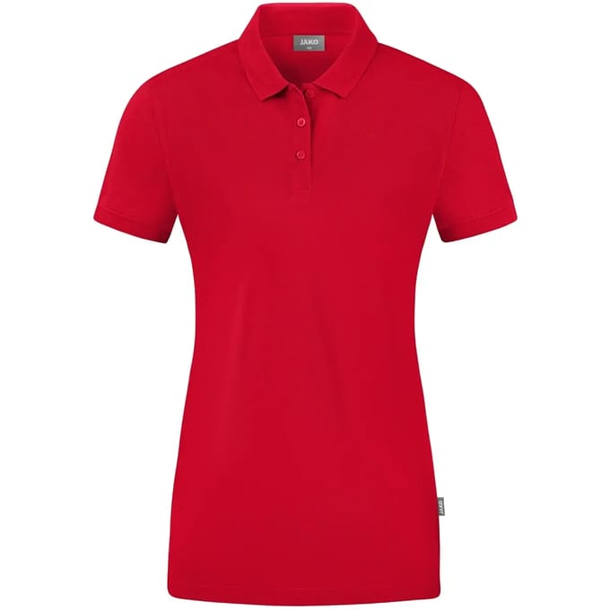 Jako Doubletex Polo Dames - Rood | Maat: 36