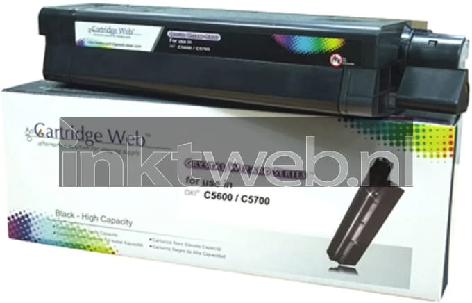 Huismerk Oki C5600 / C5700 zwart (Huismerk (compatible))