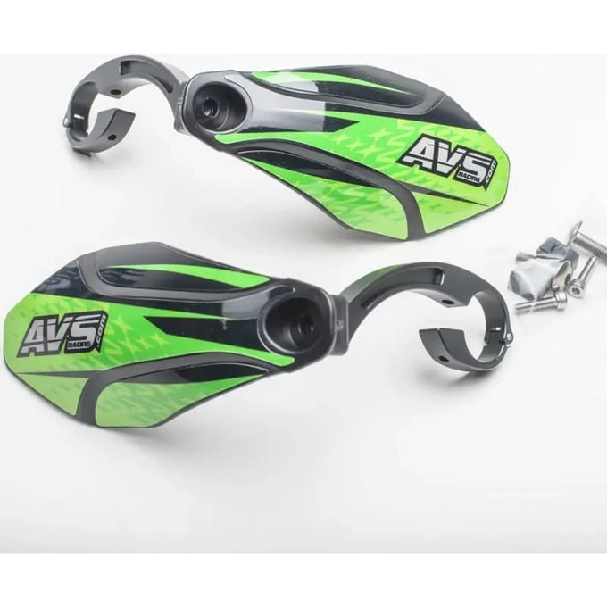 Decoratieset voor handbeschermers met scharnierende aluminium klep AVS