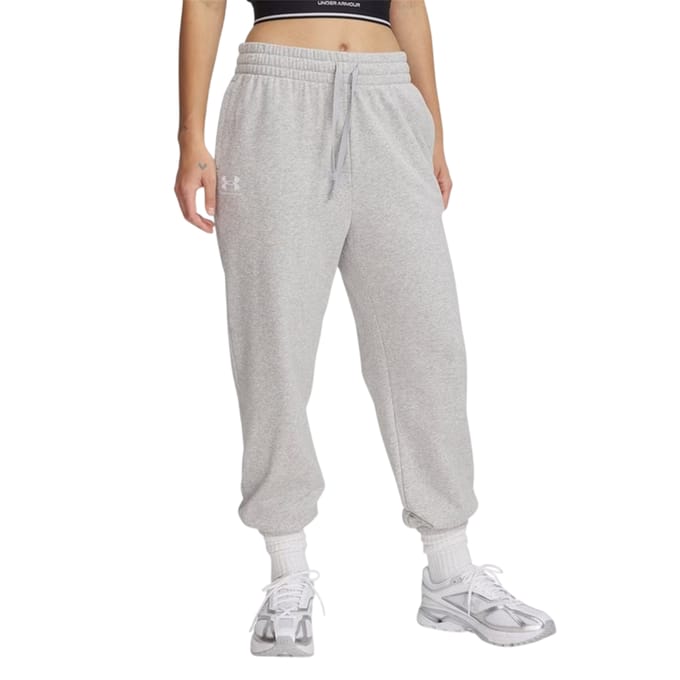 Under Armour Dames Rival Frottee Joggers (Frostgrijs)