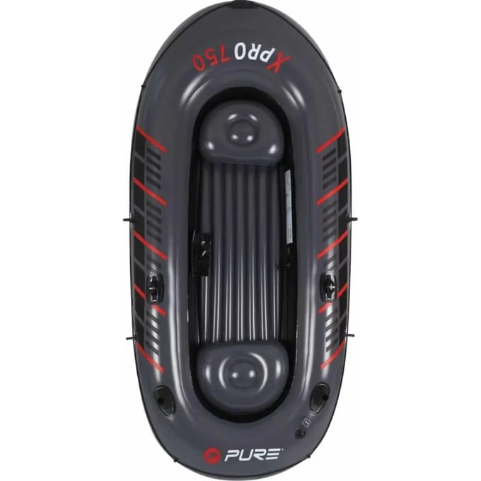 Pure4Fun XPRO 750 - Opblaasboot - 2-4 Persoons - Inclusief Peddels - 270x126x52 cm - Rubberboot - Opblaasbare Boot