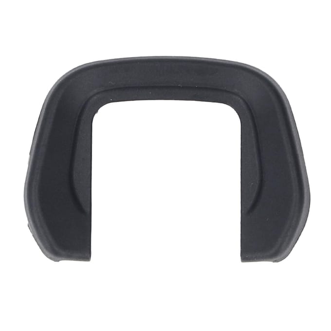 Zoeker Oogschelp ABS met Waterpas Flitsschoenkap Camera Oogschelp voor R Camera black