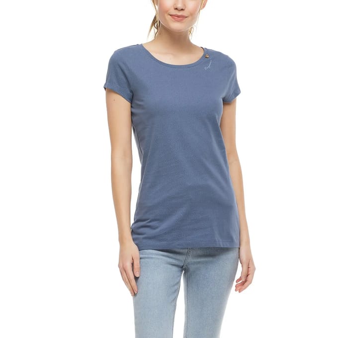 Katoenen dames-T-shirt Ragwear Mint