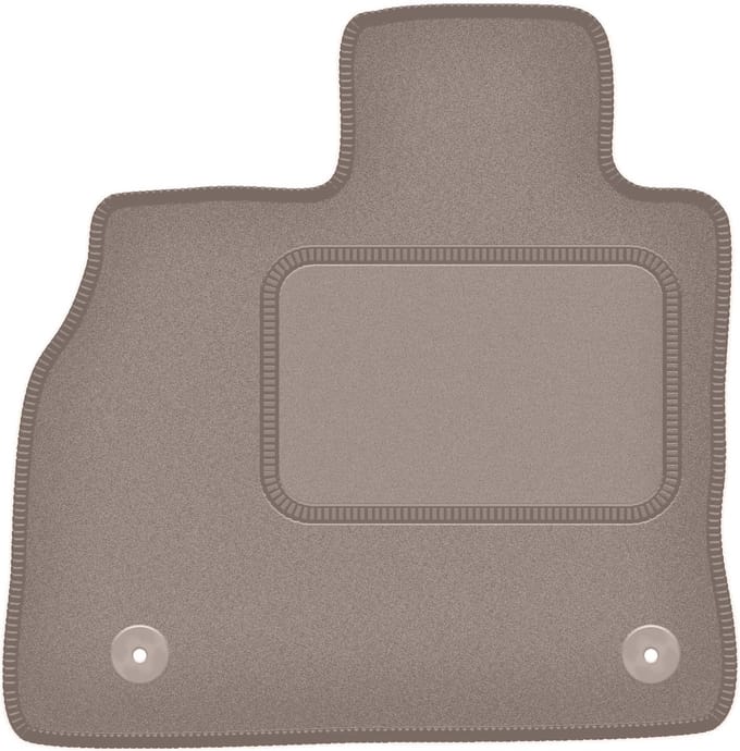 Beige bestuurdersmat voor: Nissan Leaf I hatchback (2010-2017)