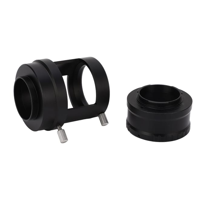 Camera T2 Lens Mount Adapter met Adapter Ring Buis Diameter Regelklep voor Samsung NX Micro black