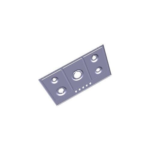 AEG bovenblad, inox, Zanussi, 858x521mm 140159426174