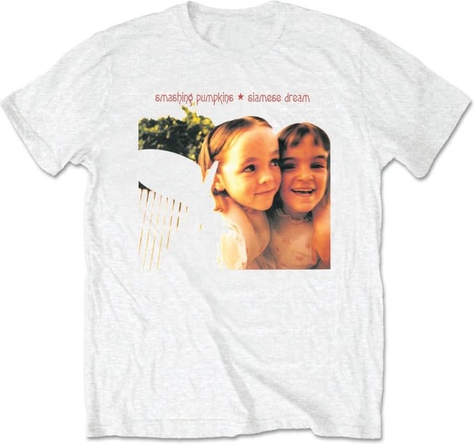 Smashing Pumpkins - Dream Heren T-shirt - 2XL - Wit