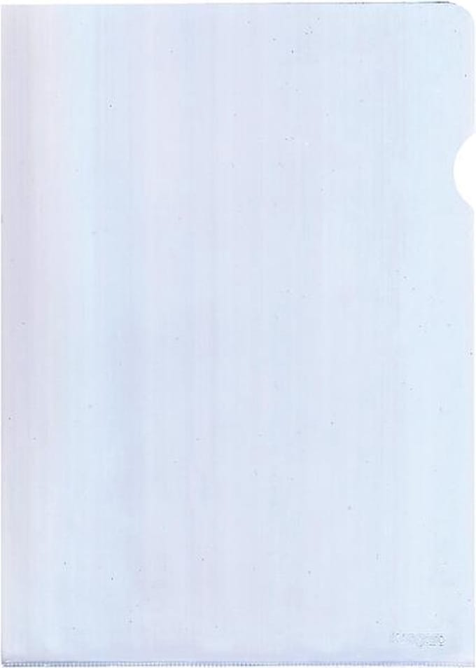 Kangaro zichtmappen K-34022 L-map - A4 - PVC - 180mµ - extra dik