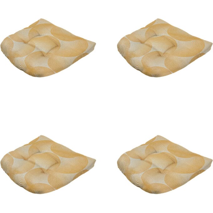 Madison zitkussen napels - 46x46x6cm set van 4