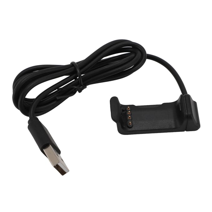 Vervangende oplaadkabel voor Vivoactive HR GPS Smartwatch Professionele Veiligheid Efficiënte USB black