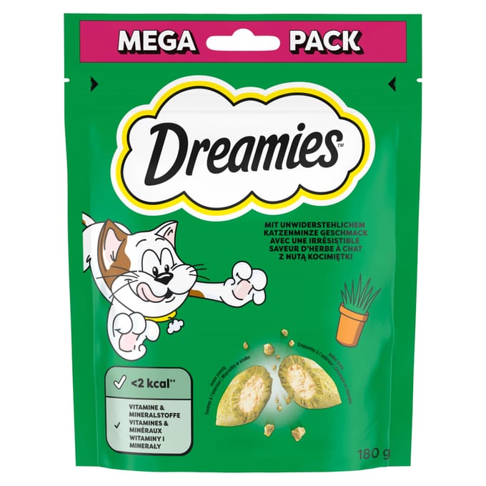 Catisfactions Kattensnack 180 g  - Voordeelpakket: 6 x Catnip