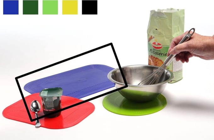Antislipmat - 35 x 25 cm van Dycem® : geel