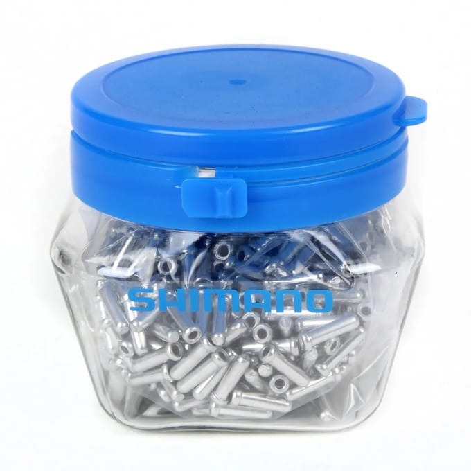 Shimano Versnellingskabeluiteinde Voor Fiets Zilver 1.2 mm
