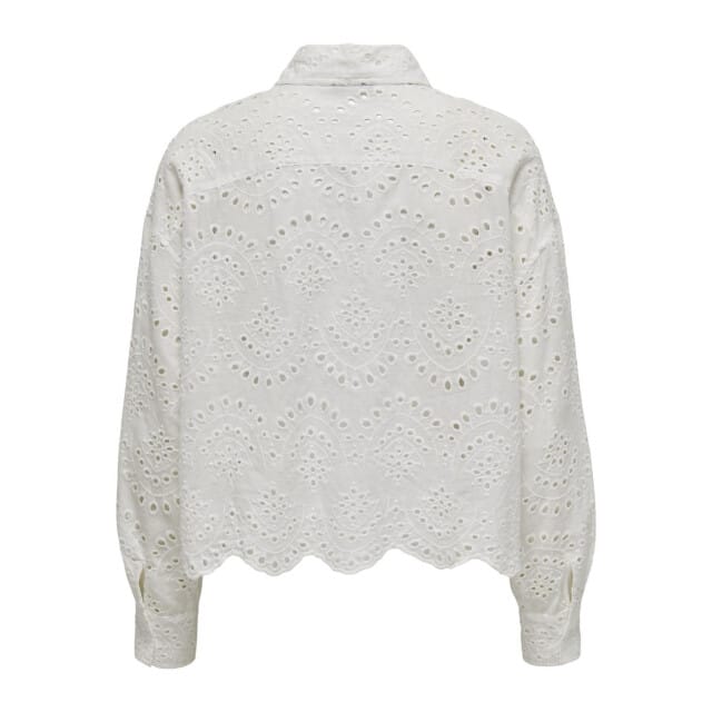 regular fit overhemdblouse van puur katoen model 'VALAIS'