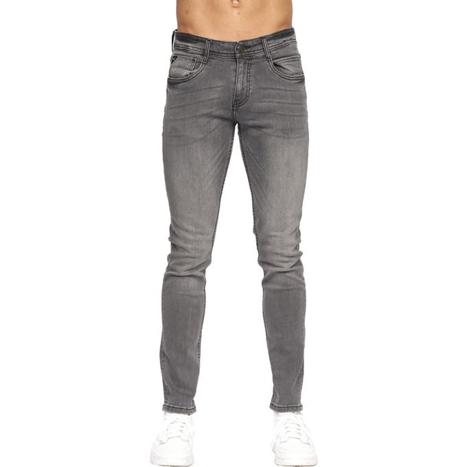 Duck and Cover Heren Maylead Slim Jeans (Grijs)