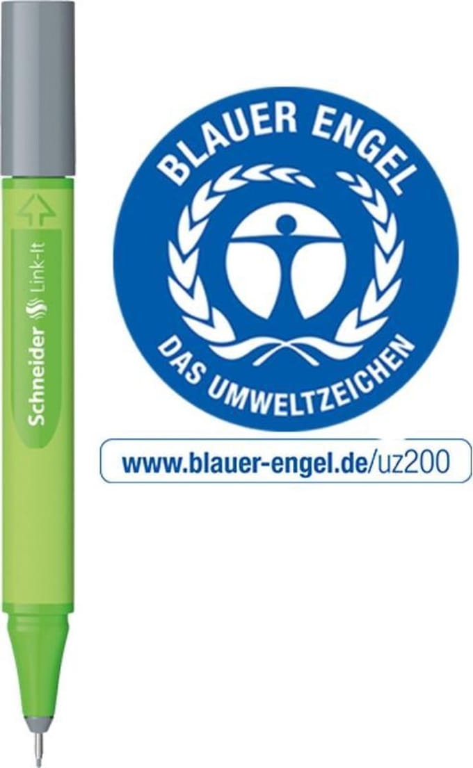Schneider fineliner - Link-it - lijnbreedte 0,4mm - silver-grey - S-191212